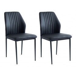 Lot de 2 chaises - KIERA