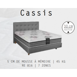 Matelas Cassis - 140x190x30 cm