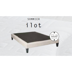 Sommier ilot - 160x200x15 -...