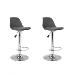 Lot de 2 tabourets de bar RAPH